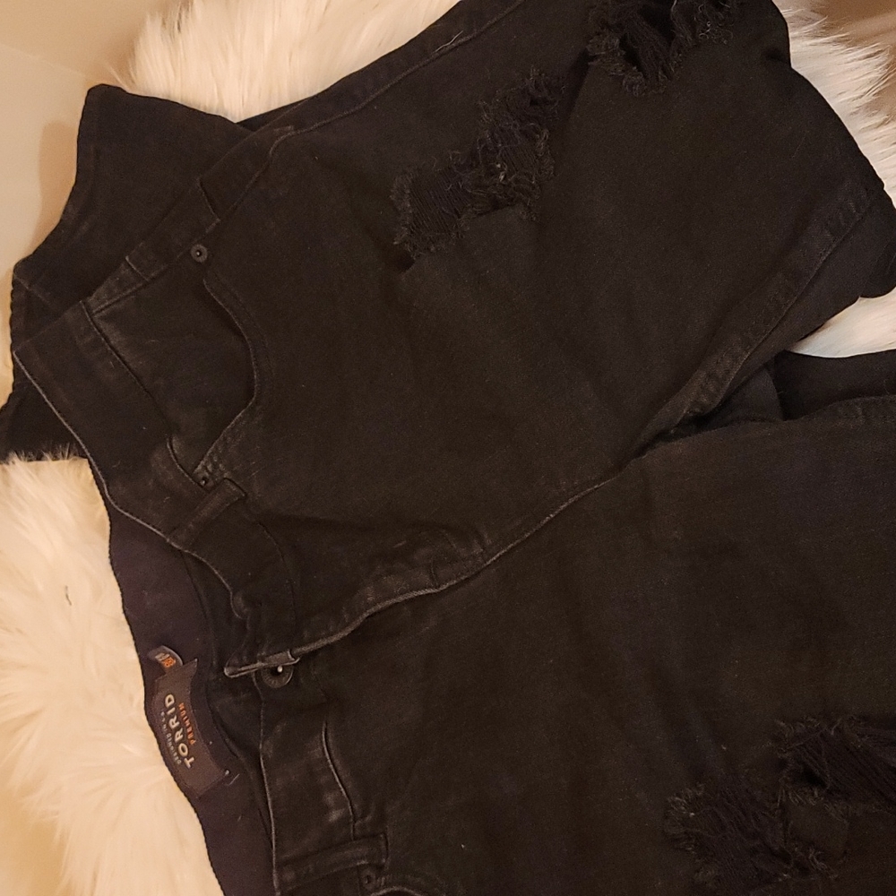 Torrid Black Skinny Jeans
